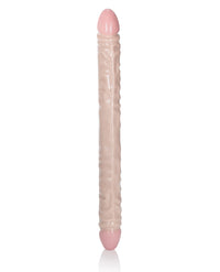 Ivory Duo Veined 18" Double Dong - THE FETISH ACADEMY 