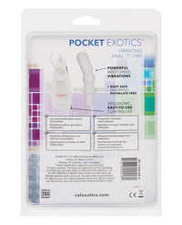 Pocket Exotics Anal T Vibe - Ivory - THE FETISH ACADEMY 