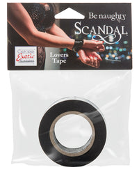 Scandal Lovers Tape - Black - THE FETISH ACADEMY 
