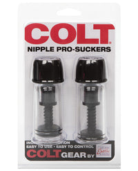 Colt Nipple Pro Suckers - Black - THE FETISH ACADEMY 