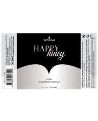 Sensuva Happy Hiney Anal Comfort Cream - 2 Oz - TFA