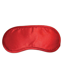 Sex & Mischief Satin Blindfold - Red - THE FETISH ACADEMY 
