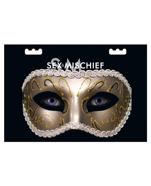 Sex & Mischief Masquerade Mask - THE FETISH ACADEMY 