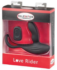 Malesation Remote Control Love Rider - 11 Functions Black - THE FETISH ACADEMY 