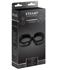 Steamy Shades Binding Cuffs For Wrist Or Ankle - THE FETISH ACADEMY 