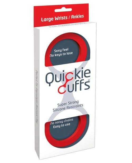 Quickie Cuffs Large - Red - TFA