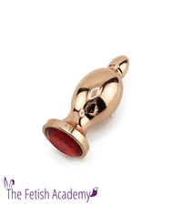 Rose Gold Metal Butt Plug - The Fetish Academy Exclusive - TFA