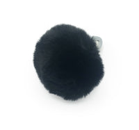Faux Black Bunny Tail Butt Plug - THE FETISH ACADEMY 