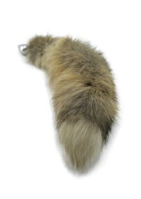 20" Genuine Golden Island Fox Tail Butt Plug - TFA