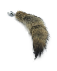 15"-16" Genuine Coyote Tail Butt Plug - TFA