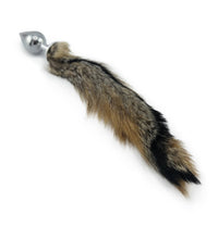 12"-13" Genuine Cat Tail Butt Plug - THE FETISH ACADEMY 