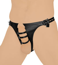 Strict Leather Harness with 3 Penile Straps - TFA