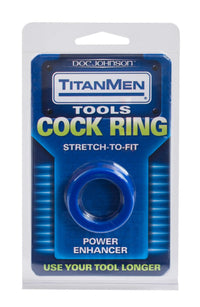 TitanMen Stretch-to-Fit Cock Ring - TFA