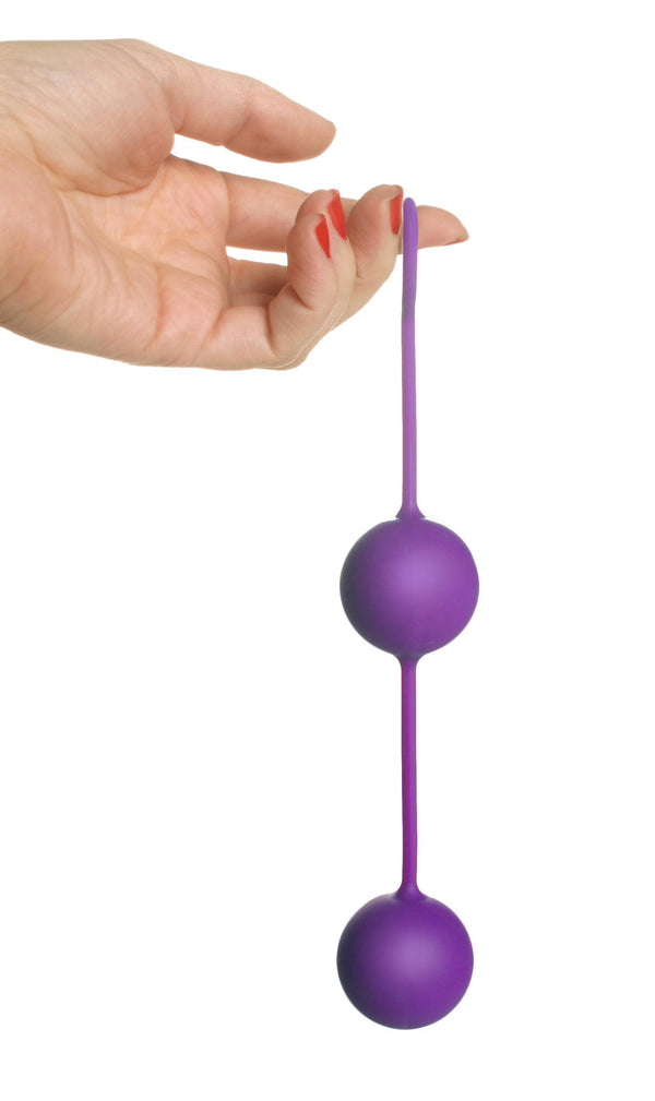 Twin Silicone BenWa Beads - Purple - TFA