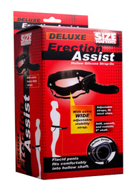 Size Matters Erection Assist Hollow Silicone Strap On - TFA