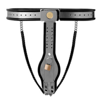 Locking Steel Female Chastity Belt - Small - TFA
