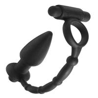 Viaticus Dual Cock Ring and Anal Plug Vibe - TFA