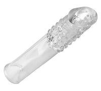 Thick Stick Clear Textured Penis Extender - TFA