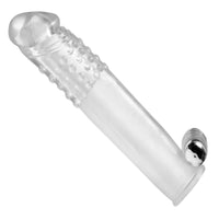 Clear Sensations Penis Extender Vibro Sleeve with Bullet - TFA