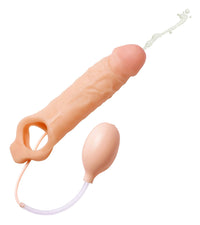 Realistic Ejaculating Penis Enlargement Sheath- Packaged - TFA
