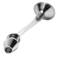 Stainless Steel Ass Funnel with Hollow Anal Plug - TFA