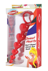 Sweet Heart Silicone Anal Beads - TFA