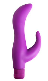 Purple Slim Silicone Rabbit Vibe - TFA