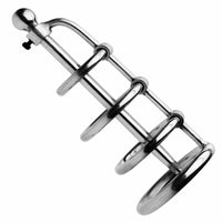 Gates of Hell Stainless Steel Adjustable Cum Through Sound Cage - TFA