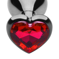 Crimson Tied Scarlet Heart Jewel Anal Plug - TFA