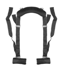 Leg Strap Positioning Kit with Blindfold and Ball Gag - TFA