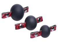 Crimson Tied Triad Interchangeable Silicone Ball Gag - TFA