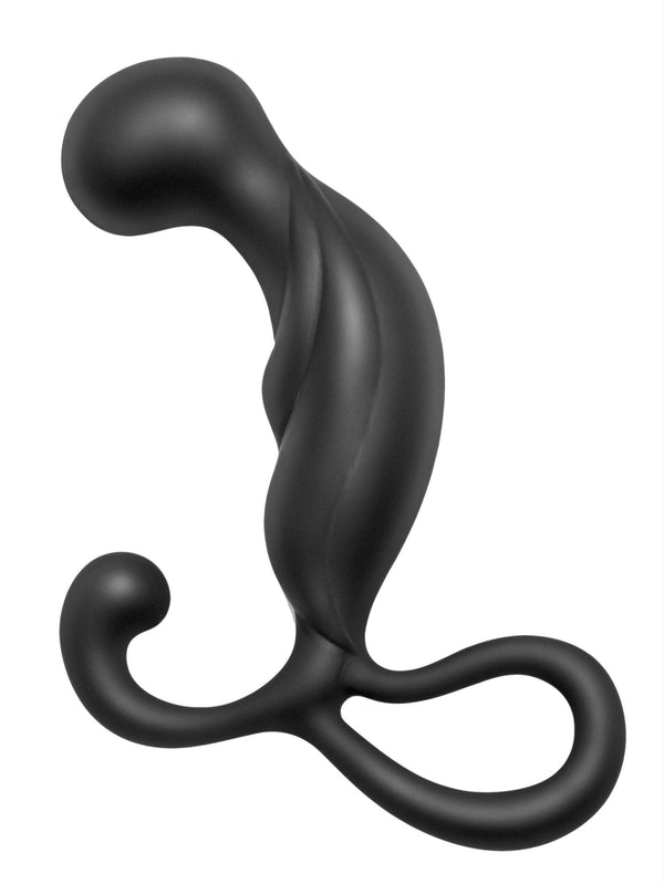 Pathfinder Silicone Prostate Plug with Angled Head - THE FETISH ACADEMY 