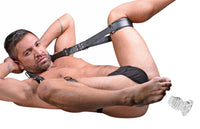 Spread Me Open Thigh Harness with Hollow Anal Plug - TFA