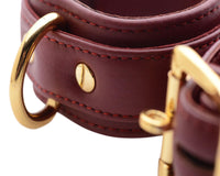 Strict Leather Luxury Burgundy Locking - TFA