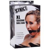 XL 2 Inch Silicone Ball Gag - TFA