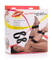 Two Timer Double Leg and Arm Restraints - TFA