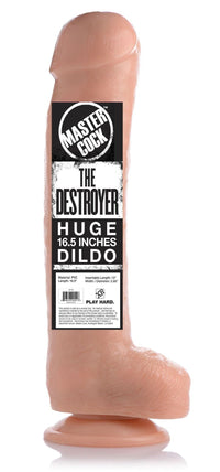 The Destroyer 16.5 Inch Dildo Flesh - TFA