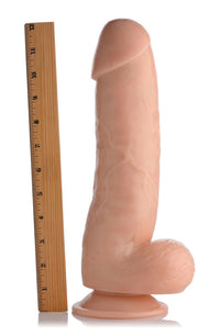 The Forearm 13 Inch Dildo with Suction Base Flesh - TFA