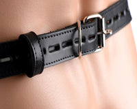 Spiked Leather Confinement Jockstrap - TFA