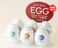 Easy Beat Egg Hard Boiled Masturbator Six Pack - TFA