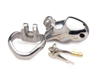 Rikers 24-7 Stainless Steel Locking Chastity Cage - TFA