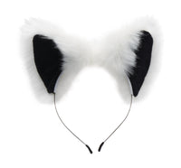 White Fox Tail Anal Plug and Ears Set - TFA
