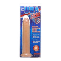 13 Inch Ultra Real Dual Layer Suction Dup Dildo without Balls - THE FETISH ACADEMY 