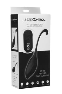 Silicone Vibrating Egg with Remote Control - THE FETISH ACADEMY 
