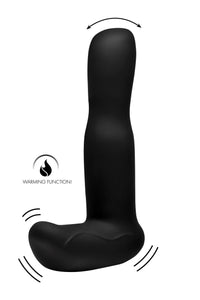 Silicone Prostate Stroking Vibrator with Remote Control - THE FETISH ACADEMY 