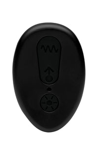 Silicone Prostate Stroking Vibrator with Remote Control - THE FETISH ACADEMY 