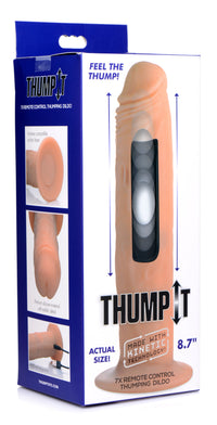 Kinetic Thumping 7X Remote Control Dildo - THE FETISH ACADEMY 