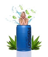 Natural Water-Based Lubricant with Aloe Vera - 55 Gallon Drum - THE FETISH ACADEMY 