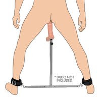 Squat Anal Impaler with Spreader Bar and Cuffs - TFA