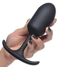Premium Silicone Weighted Anal Plug - THE FETISH ACADEMY 
